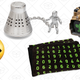 Radiant Light Mill - Solar Radiometer, $17 | Space Capsule Tea Infuser, $5 | Fallout Pip Boy Molded Mug, $14 | Pi By The Numbers Fleece Blanket, $13